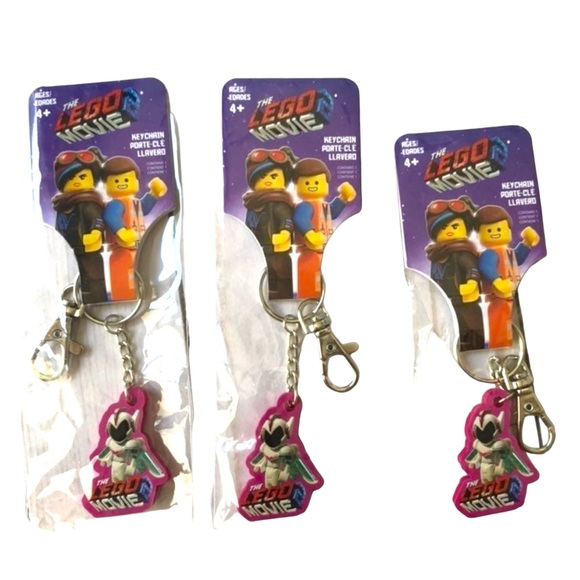 Lot of (3) The Lego Movie keychains - Picture 2 of 4
